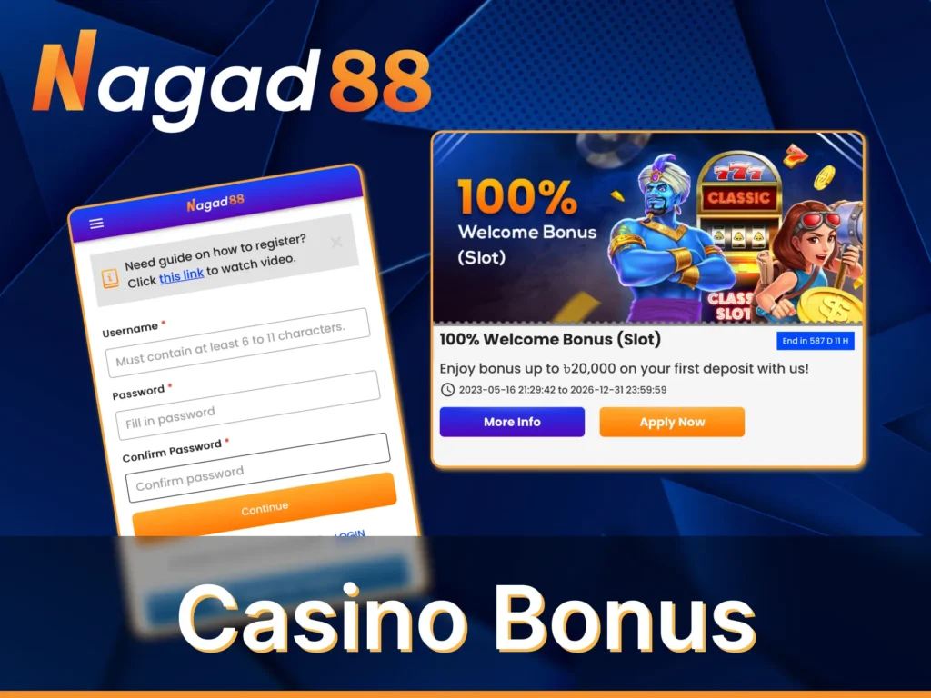 NAGAD88 Download and get free cash bonus